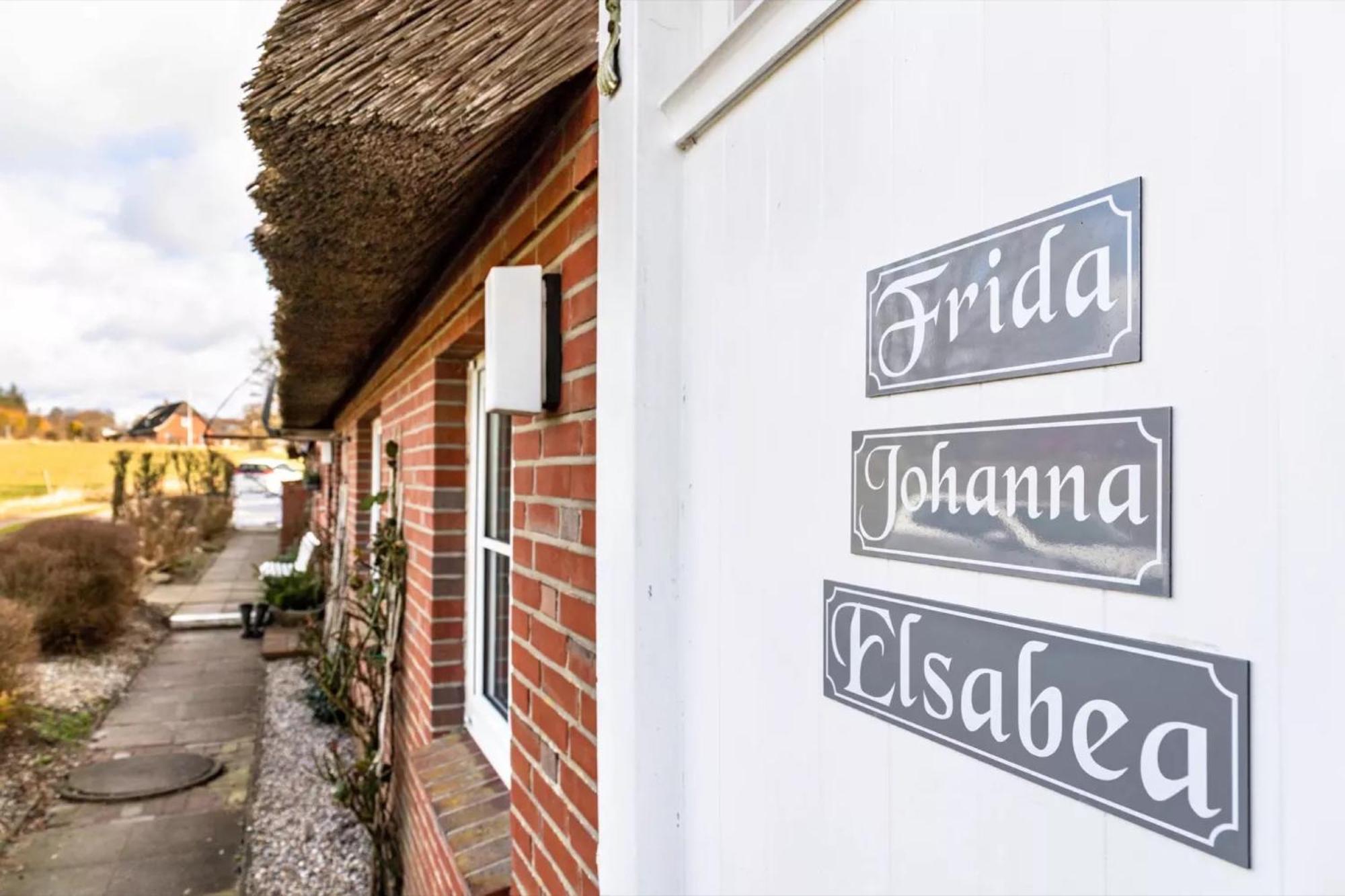 Schipp Landen Elsabea Appartement Husum  Buitenkant foto